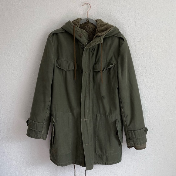 Vintage Army Coat - Picture 3 of 14